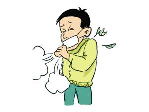 咳
